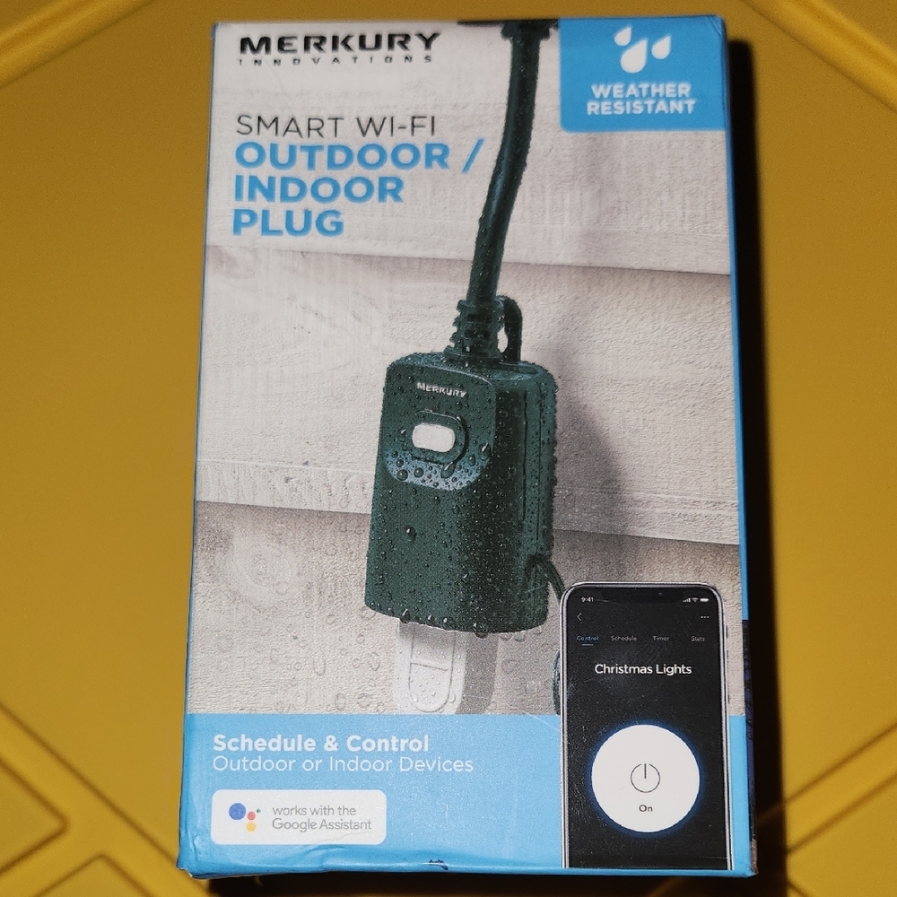 Merkury Smart Wi-Fi Outdoor/Indoor Plug